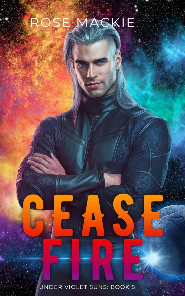 Cease Fire: A Sci Fi Alien Romance (Under Violet Suns Book&nbsp;5)